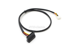 SATA 15 Pin ao cabo de alimentação LP4